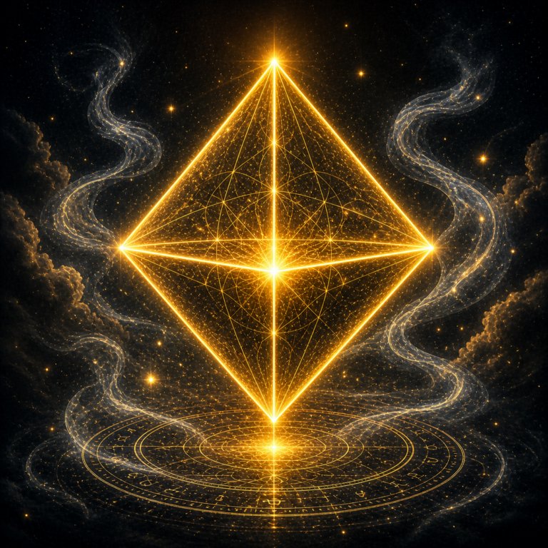 Air Octahedron — Sacred Geometry