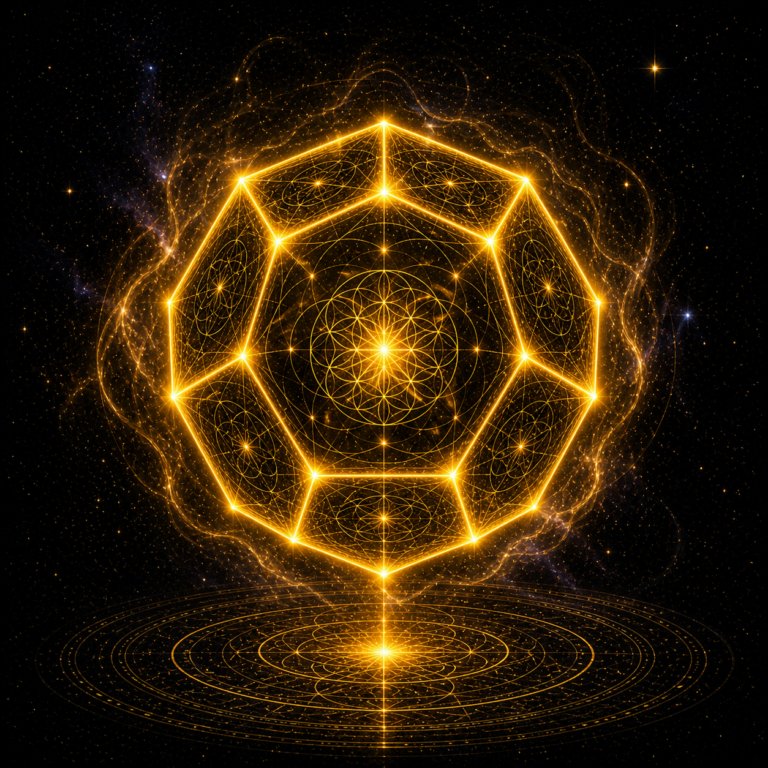 Sacred Pyramid 3D — Tetrahedron